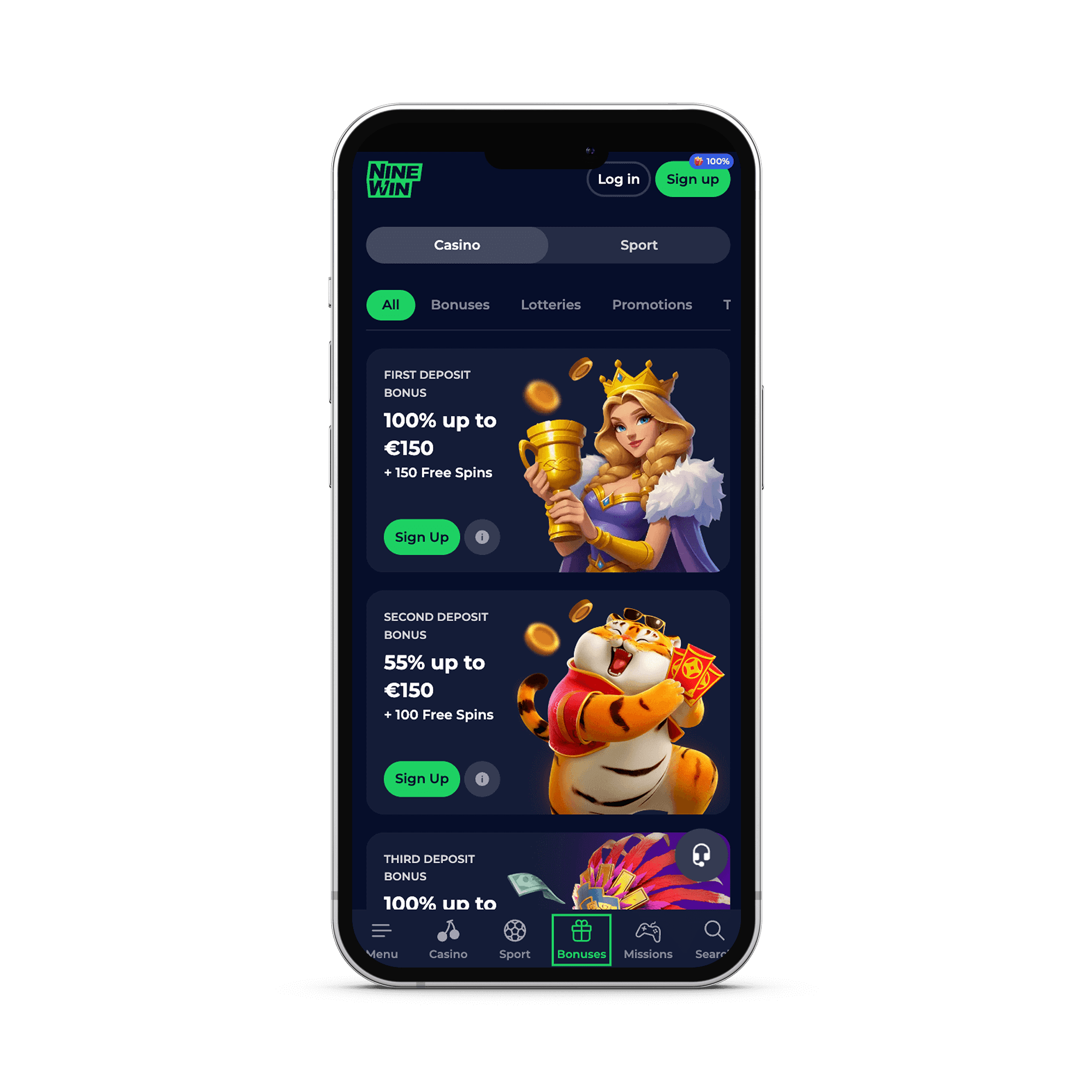 Nine Win Casino App Download Instantly Get Bonus